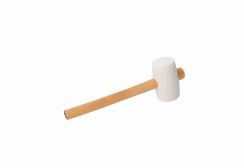 Maillet caoutchouc blanc - maillet,