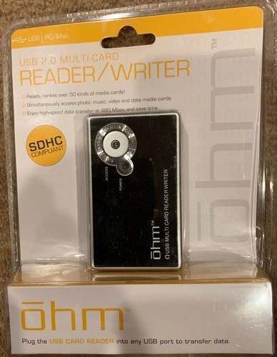 Ohm usb multi card memory - ohm,