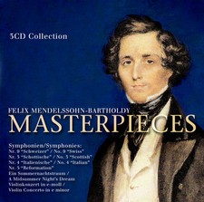 CD Mendelssohn-Bartholdy Master Pièces 3CDs London Symphony Orchestra et Autres