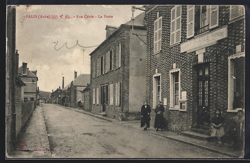 Cpa palis rue cérée - palis,,