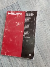 notice general manuel hilti   C4/36-90   C4/36-350    C436-DC