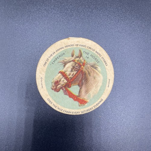 1930 dixie lid circus - dixie,