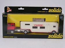 Solido n° 333 camion DAF cirque AMAR caisse neuf 1/50 en boîte