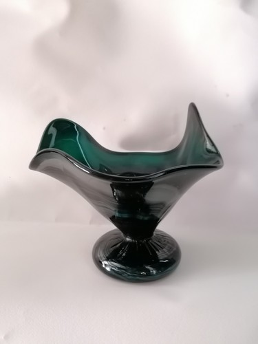 Vase vert pâte verre - vert,