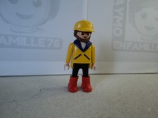 PLAYMOBIL vintage city sports d'hiver conducteur dameuse set 3696 de 1992