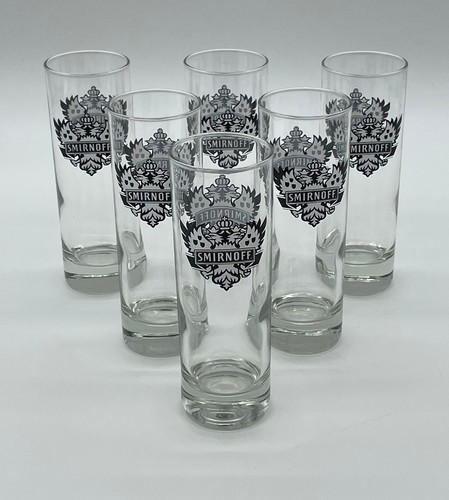 Verre vodka smirnoff lot 6 - verre,