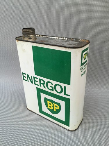 Ancien bidon huile bp - bidon,