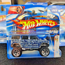 HOT WHEELS HUMMER H2 BLEU 2006