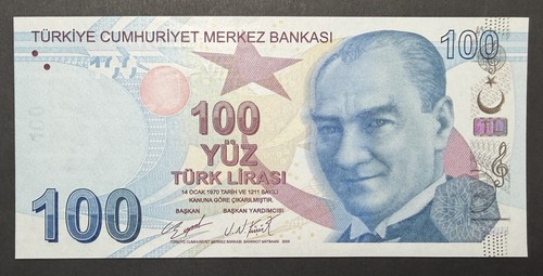 Billet banque turquie - banque, 100
