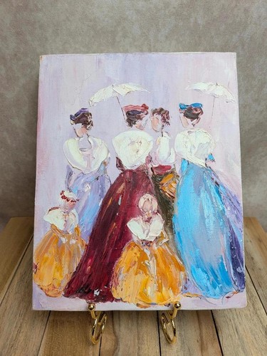 Tableau peinture couteau - tableau, au