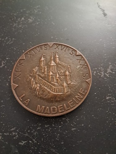 Medaille chateau madeleine - la,