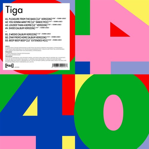 Tiga single - tiga, (vinyl)