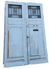Portes Vitrées Doubles  / 2m26 X 147  Cms 