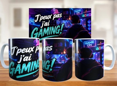 Mug humour peux pas j - mug, j'ai