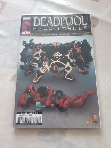 Comics deadpool fear - bd,