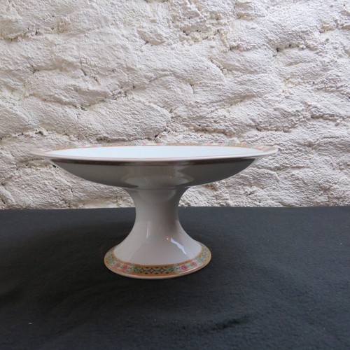 Compotier plat porcelaine - compotier,
