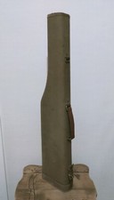  Valise ancienne Etui Jambon Fourreau en Toile  et cuir Vintage 