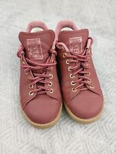Adidas Classic Stan Smith Maroon Rose Femme Sneakers Fr 38 Uk5 US 5.5 B37310