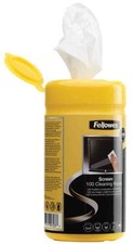 [9970311] Fellowes Boîte distributrice 100 Lingettes Biodégradables Nettoyant...
