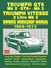 TRIUMPH GT6 Mk 2 . GT6+. Mk 3