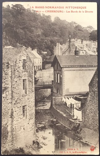 Cpa cherbourg les bords - cpa, :