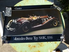 Lot 2 Posters Mercedes SSK
