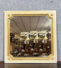 Superbe miroir carré laqué