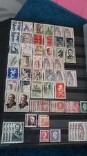 lot de timbres : faciale 800 ANCIENS FRANCS AF timbres neufs x