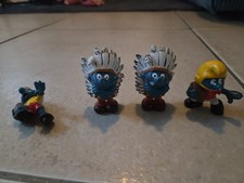 LOT DE 4 SCHTROUMPF VINTAGE -