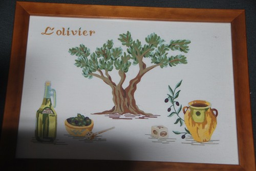 Tableau amateur l olivier - tableau,