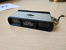 Petite paire de jumelles lunettes d'opéra 3x25 CSDC Fully optical glass lens