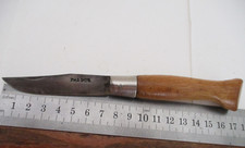 ANCIEN COUTEAU PLIANT MANCHE EN BOIS PRADEL