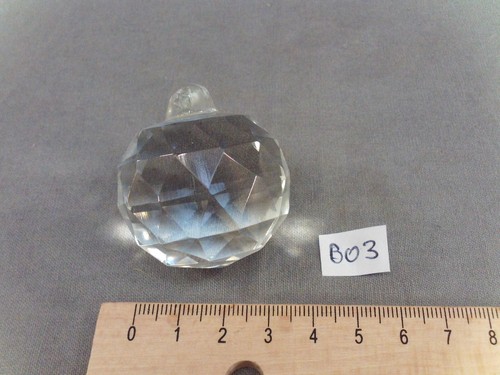 Boule lustre verre à - en,