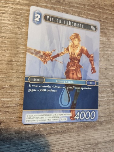 Final fantasy trading - , card