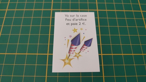Carte sur case feu - carte,