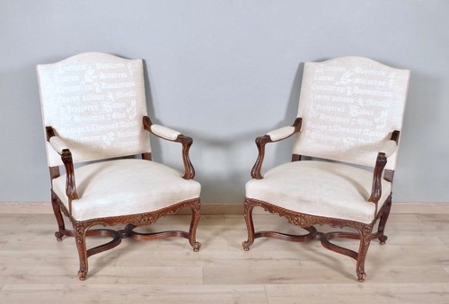 Paire fauteuils régence - régence, en