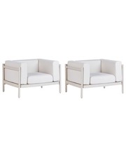 Lot de 2 Fauteuils de Jardin