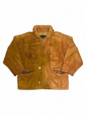 Veste manteau cuir - veste/manteau, vintage