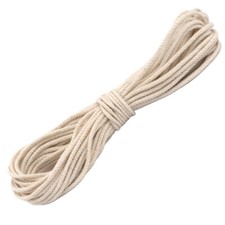 Corde coton naturelle tressé