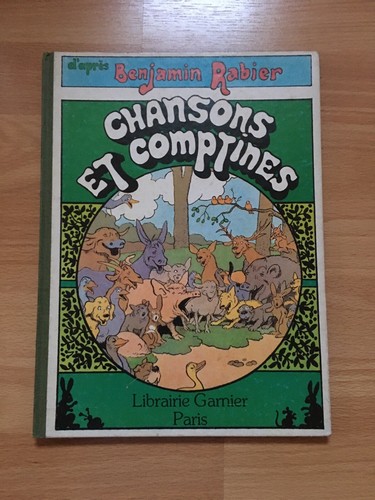 Livre benjamin rabier chansons - rabier,