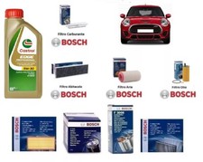 Kit de Filtres Entretien Bosch + Huile pour Mini R56 1.6 Cooper D 82 Kw 112 HP