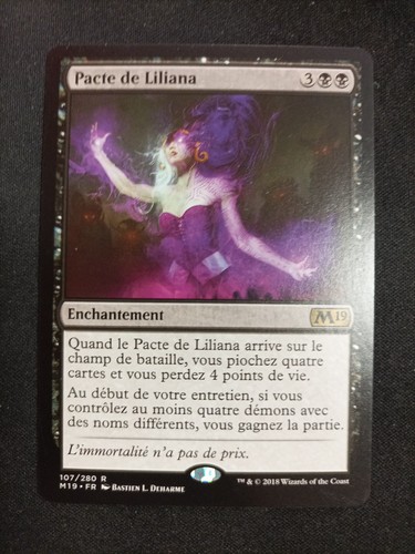 Carte magic pacte liliana - carte,
