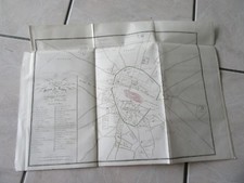 PARIS RARE PLAN 19 ème SIECLE