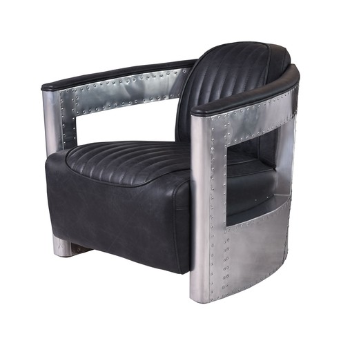 Fauteuil aviateur cuir - fauteuil,
