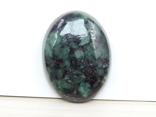 Cabochon forme ovale lisse