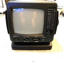 Mini Tv television noir &