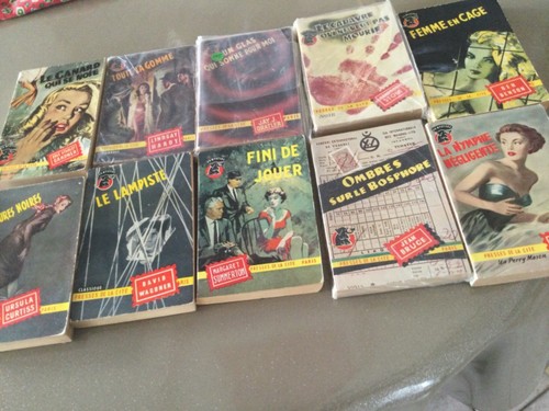 Lot livres policiers un - lot,