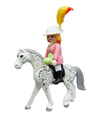 Playmobil cavalière avec