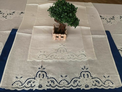 Serviettes lin 100 avec - lin, 100%