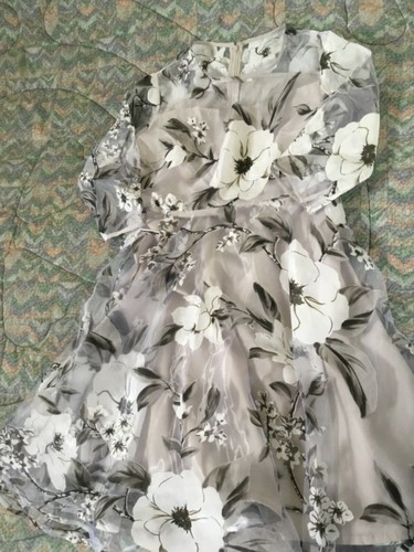 Dress chiffon floral - dress,,